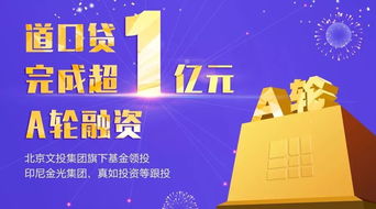 道口贷完成超1亿元融资，北京文投旗下文化中心基金领投，产学研融合助力组织文化艺术交流活动
